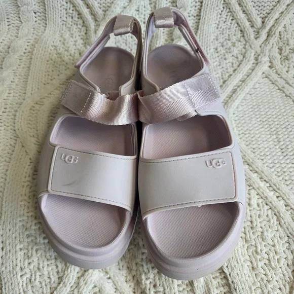 UGG Sport Yeah Sandals Women's Size 8 Platform Slingback Lavender Pink - Picture 2 of 7